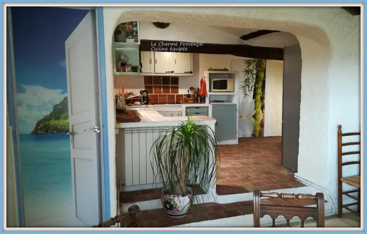 "Le Charme Provencal" - Studio 4 Couchages Classe 2 Etoiles - Axelle Loc'Appart Lorgues Ngoại thất bức ảnh